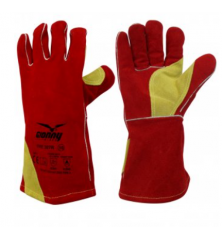 GANT DE SOUDEUR FIRE 307R ROUGE