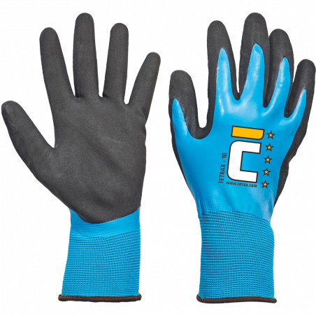 Gants TETRAX nylon latex